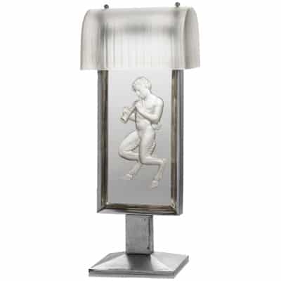 René LALIQUE : Lampe « Pan » – 1931