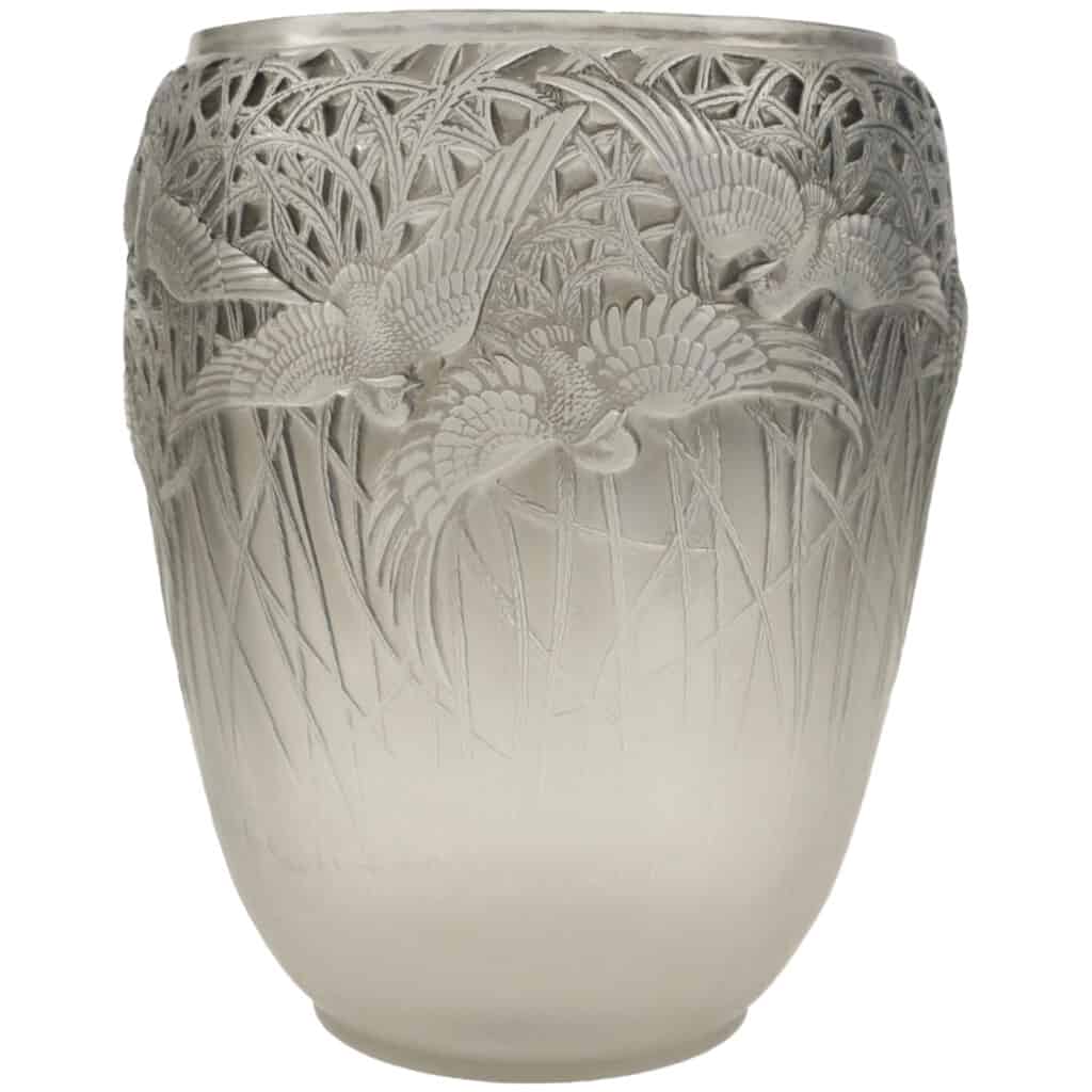 René Lalique : Vase « Aigrettes » – 1931 5