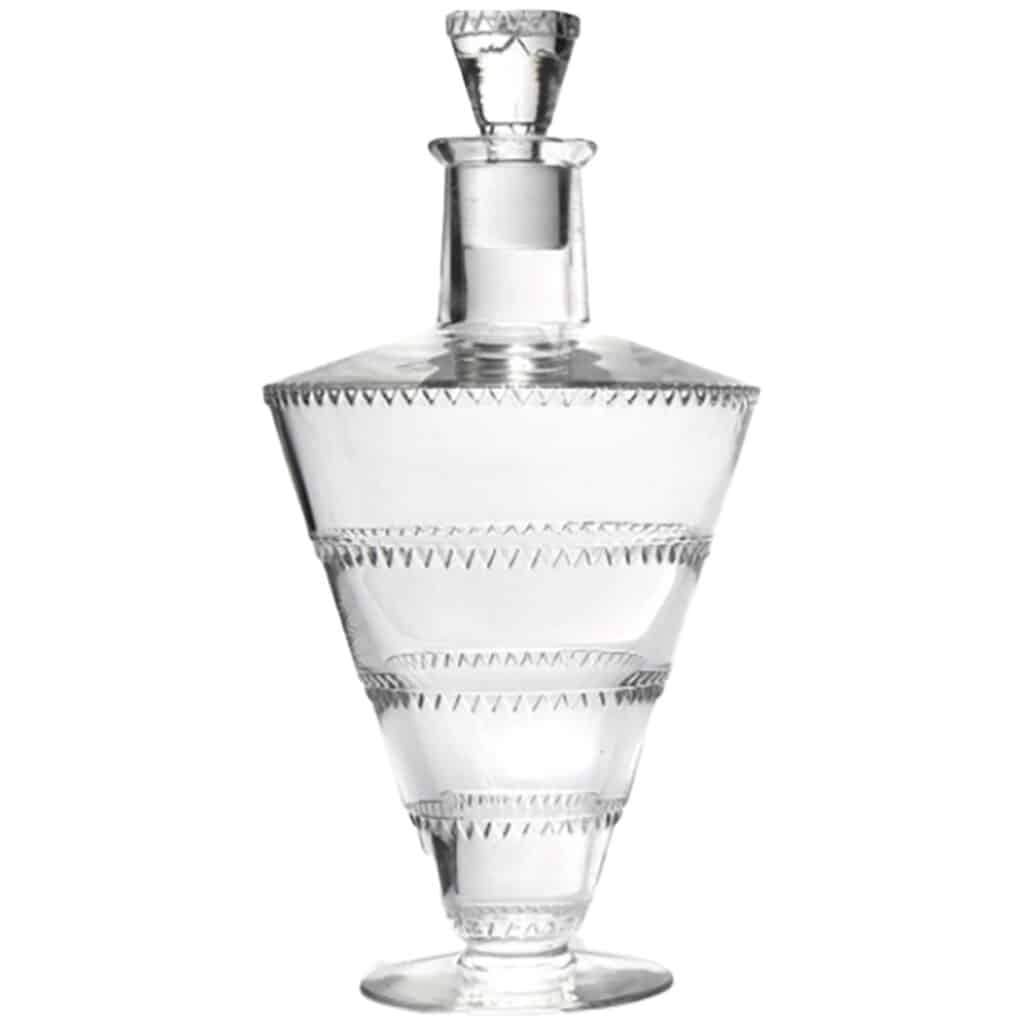 LALIQUE France : Service de Verres « VOUVRAY » 1932 4