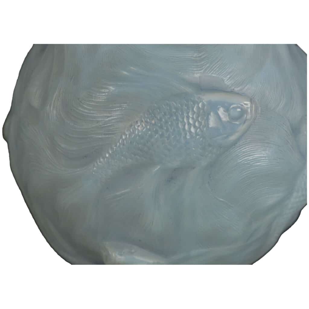René lalique: “Formose” opalescent glass vase 6