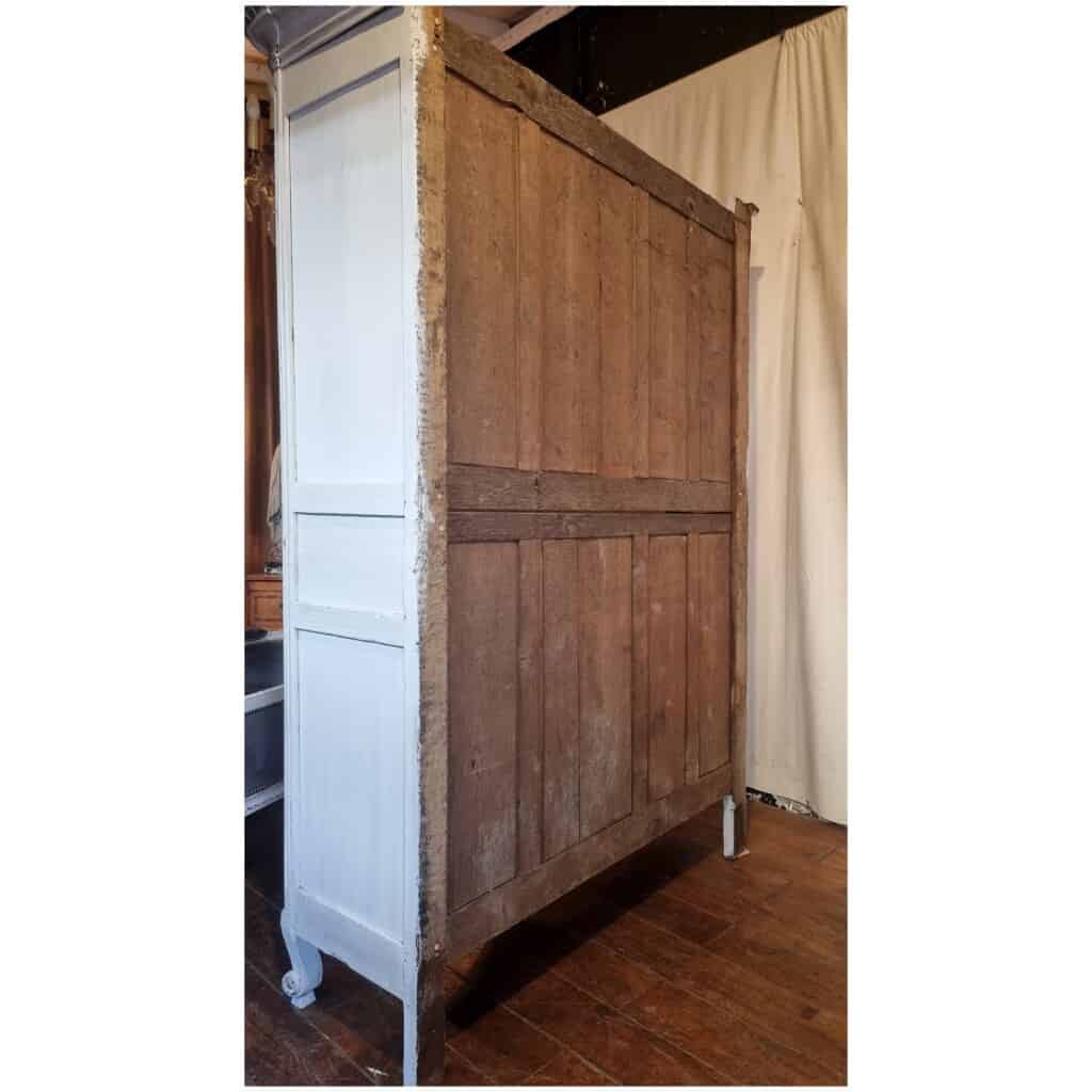 Armoire De Mariage De Fécamp – Haute Normandie – époque Transition – Chêne Patiné – 18ème 6