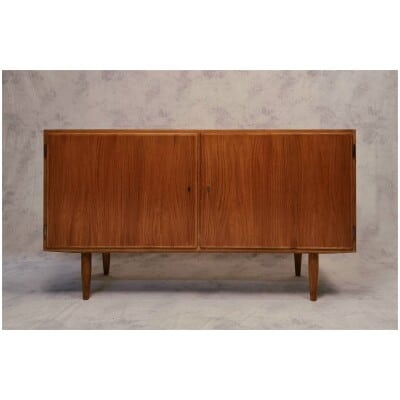 Enfilade Scandinave De Carlo Jensen Pour Hundevad & Co – Chêne – Ca 1960