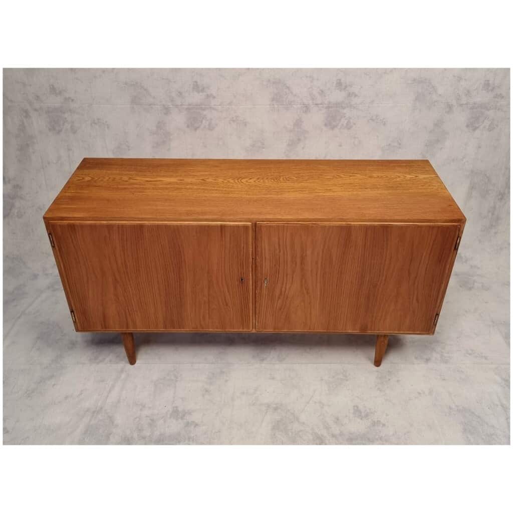 Enfilade Scandinave De Carlo Jensen Pour Hundevad & Co – Chêne – Ca 1960 4