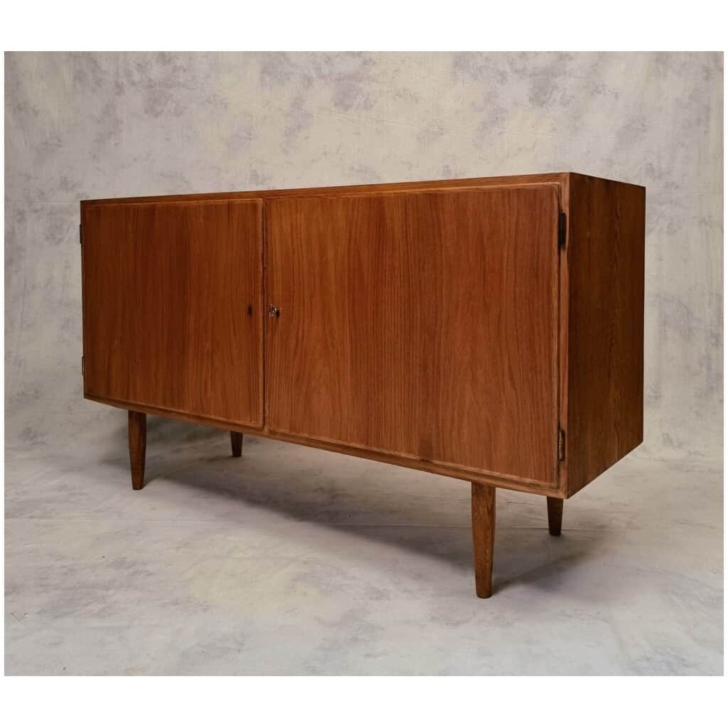 Enfilade Scandinave De Carlo Jensen Pour Hundevad & Co – Chêne – Ca 1960 5