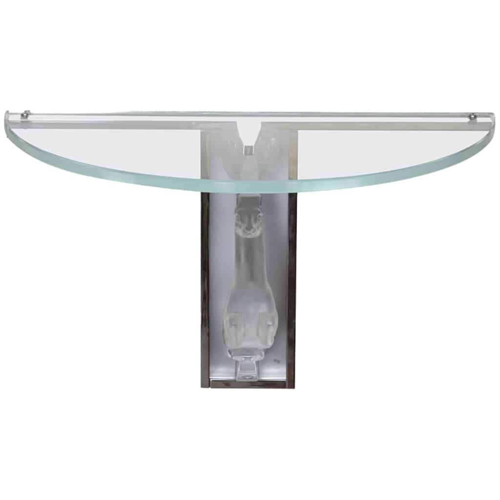 Lalique France : Console cerf 4