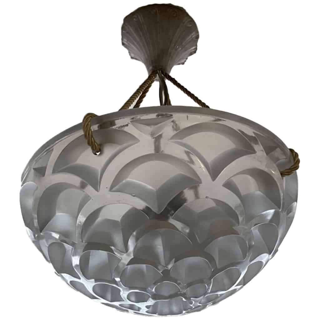 René Lalique "Rinceaux" Ceiling lamp 5