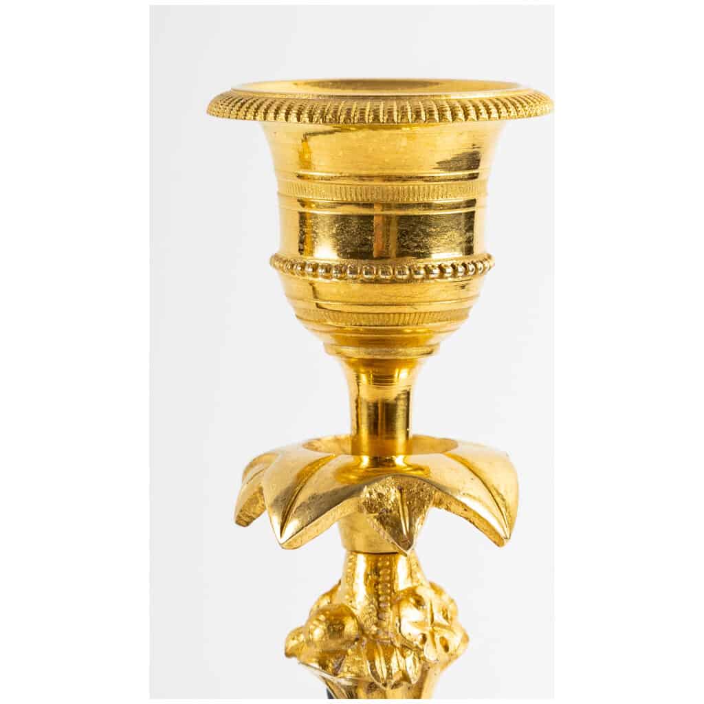 Paire De Candelabres Louis XVI. XVIII ème Siècle 8