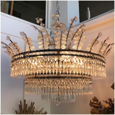 Large Crystal chandelier