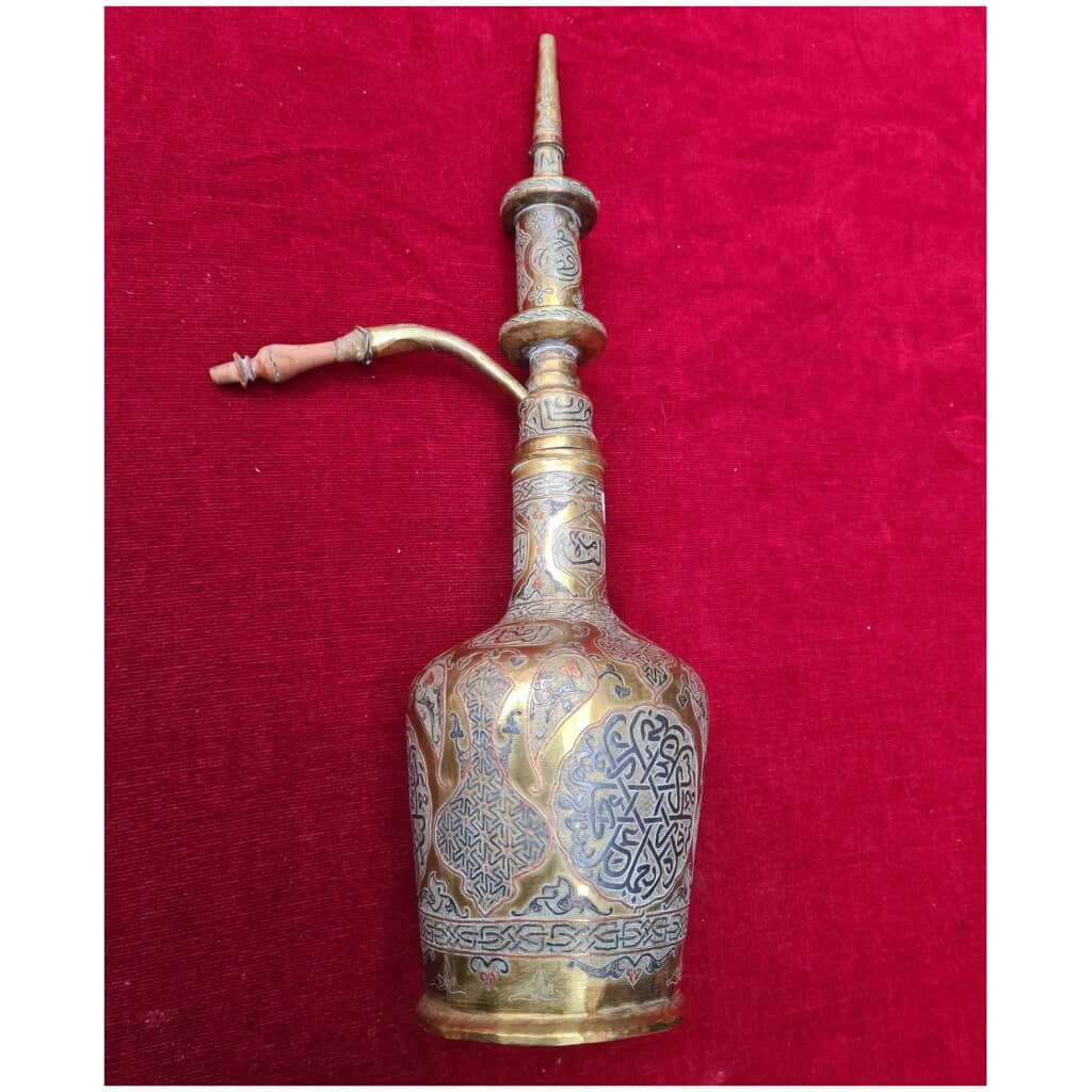 Richly chiselled Syrian hookah XIX th (Copy) (Copy) 3