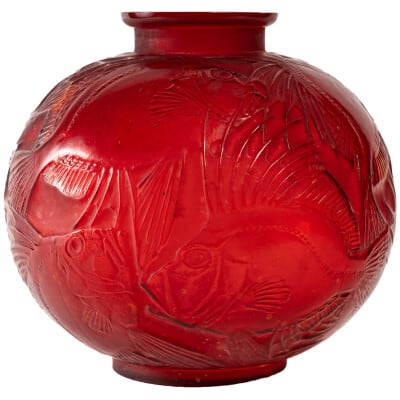 Lalique “Fish” Vase