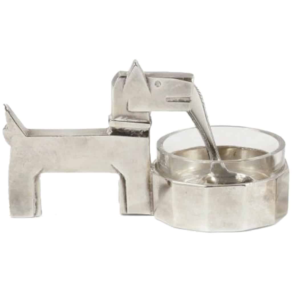 CHRISTOFLE: Pair of salt cellars 4