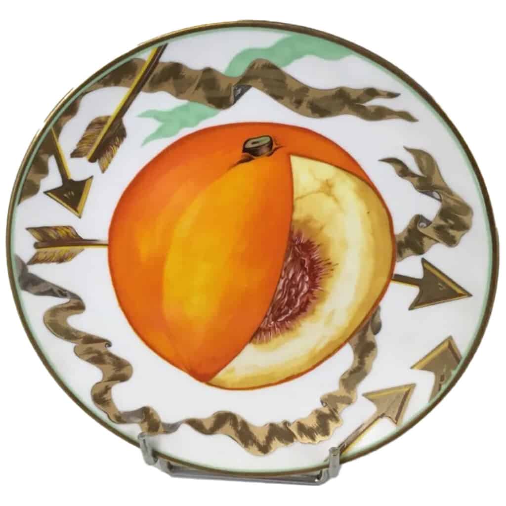 Hilton MC CONNICO for DAUM: 6 dessert plates "The lost arrows of Guillaume Tell" 8