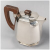 1930 Puiforcat – Service à Thé Et à Café A Pans Coupés En Argent Massif Et Palissandre 19