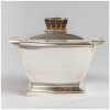 1920 Boin Taburet – Selfish Tea And Coffee Service In Sterling Silver And Macassar 25