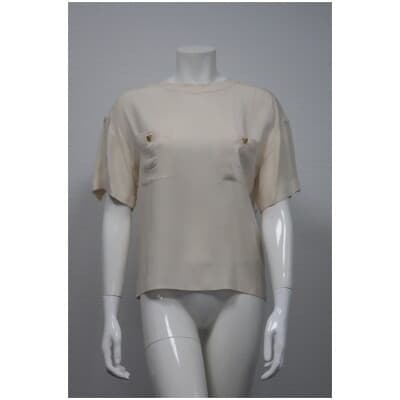 Chanel top soie silk vendu sold 3