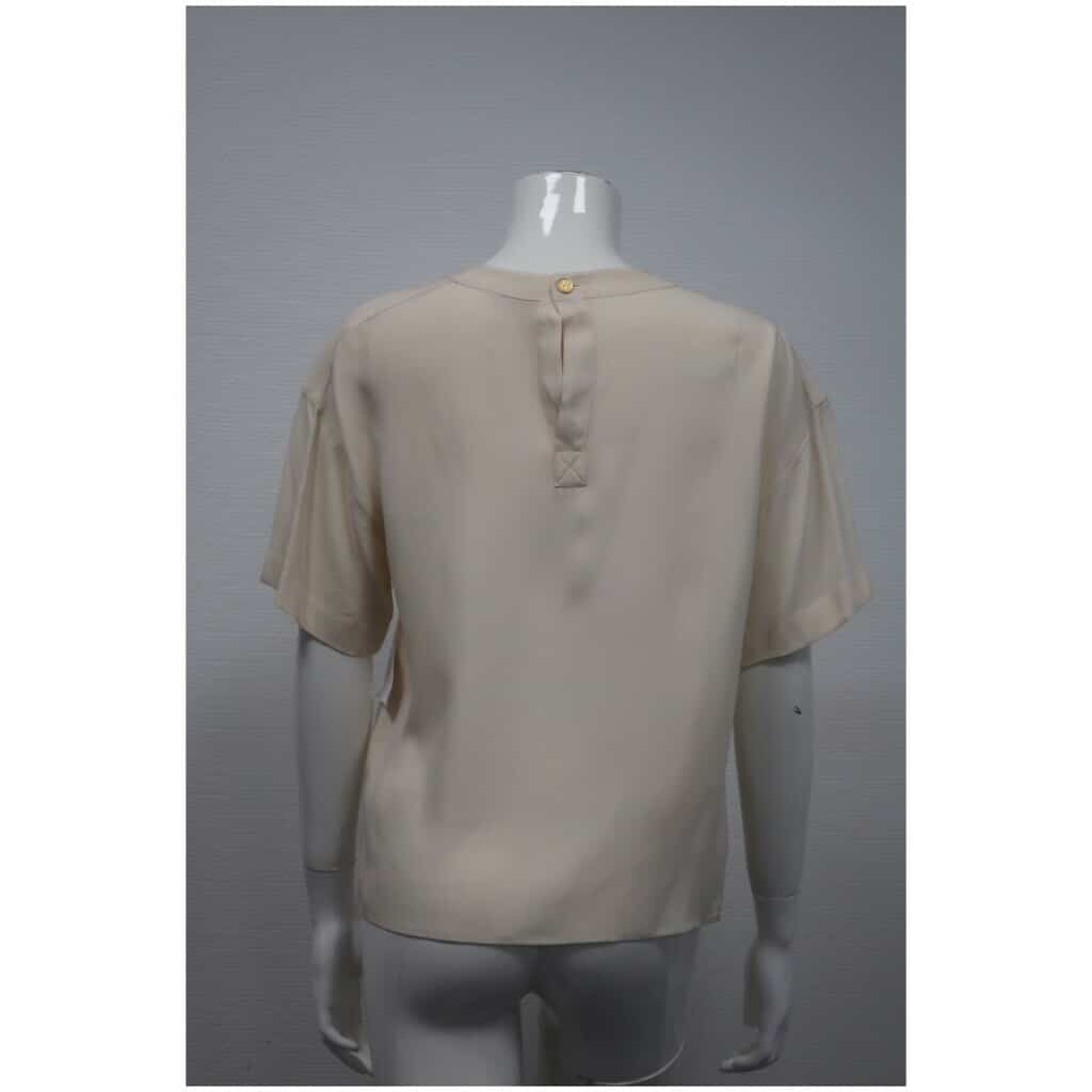 Chanel top silk silk sold sold 5