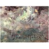 TROUILLEBERT Paul Desire Tableau 19è Ecole De Barbizon Lavandières au bord du fleuve Huile sur Toile signée 17