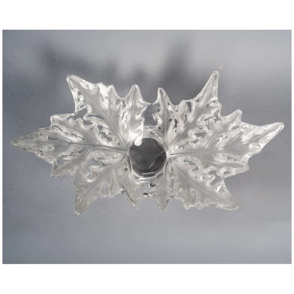 1951 Marc Lalique – Coupe Champs Elysées Cristal Blanc 5