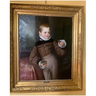 Portrait of a young boy. Edward Dubufe