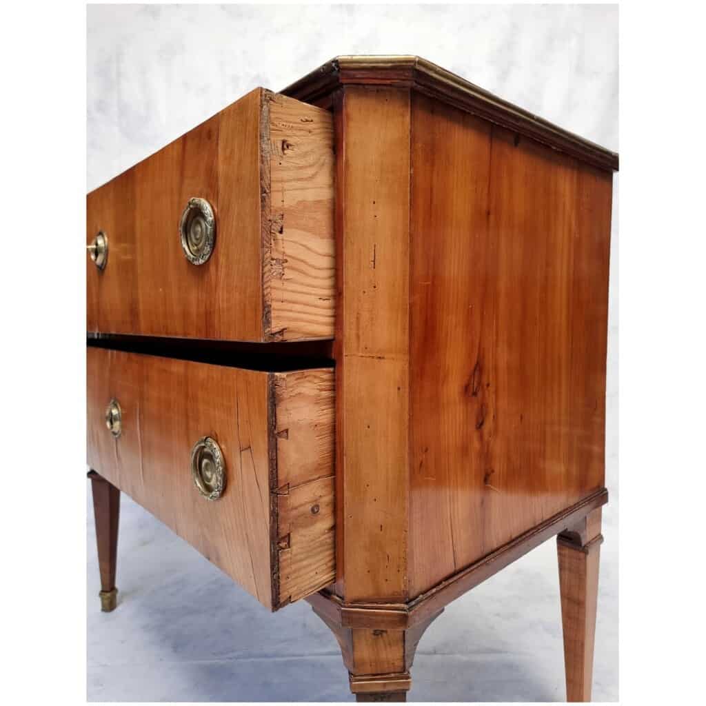Chest of drawers Louis period XVI – Cherry – 18th 12