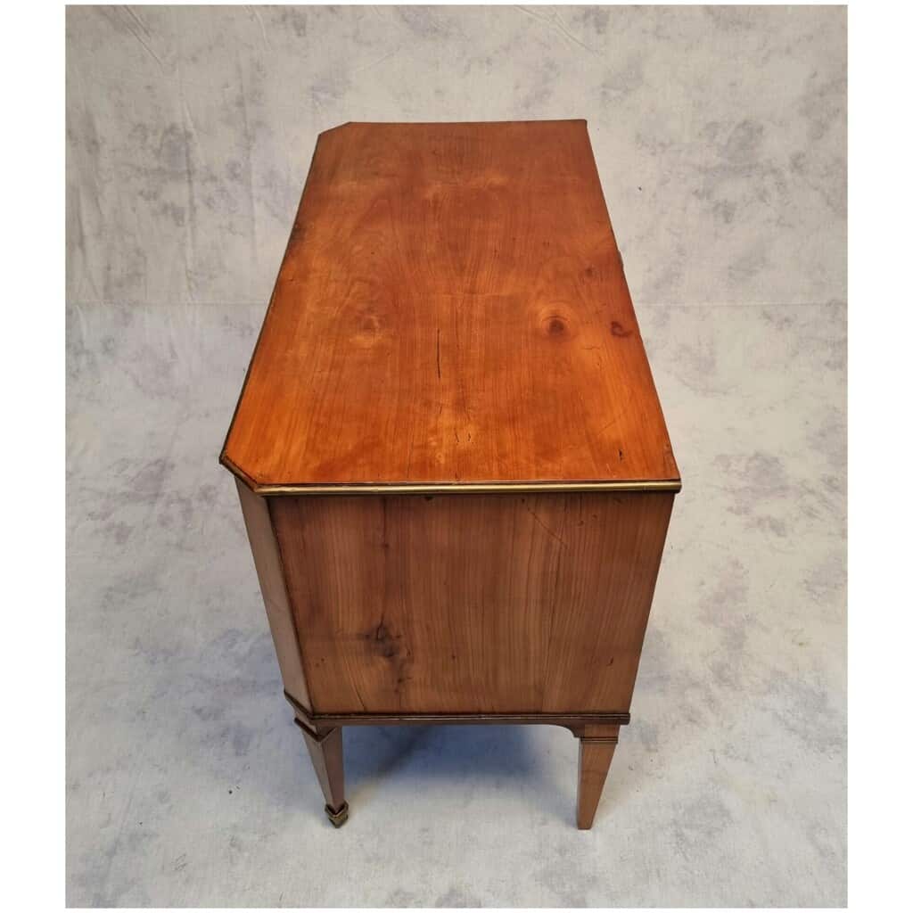 Chest of drawers Louis period XVI – Cherry – 18th 10