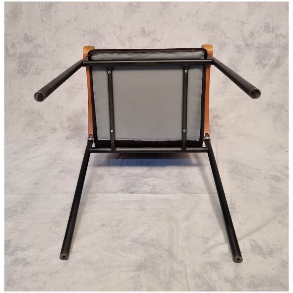 Suite de 5 fauteuils modèle Pigalle – Pierrangelo Caramia pour XO – Ca 1990 13