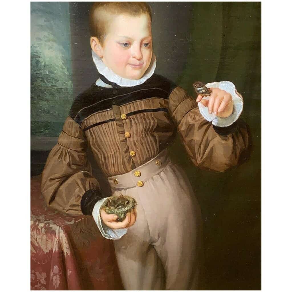 Portrait of a young boy. Edward Dubufe 4