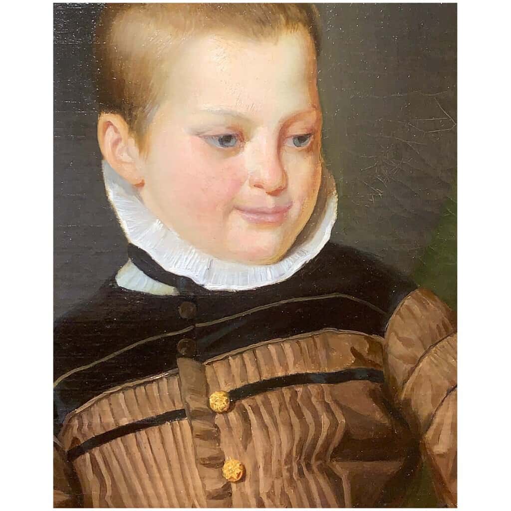 Portrait of a young boy. Edward Dubufe 7