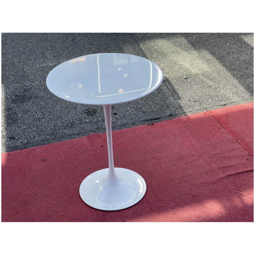 Knoll & eero saarinen – Table d’appoint Saarinen Tulip 6
