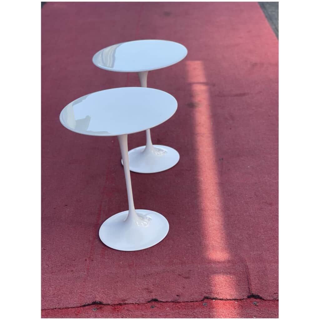 Knoll & eero saarinen – Table d’appoint Saarinen Tulip 12