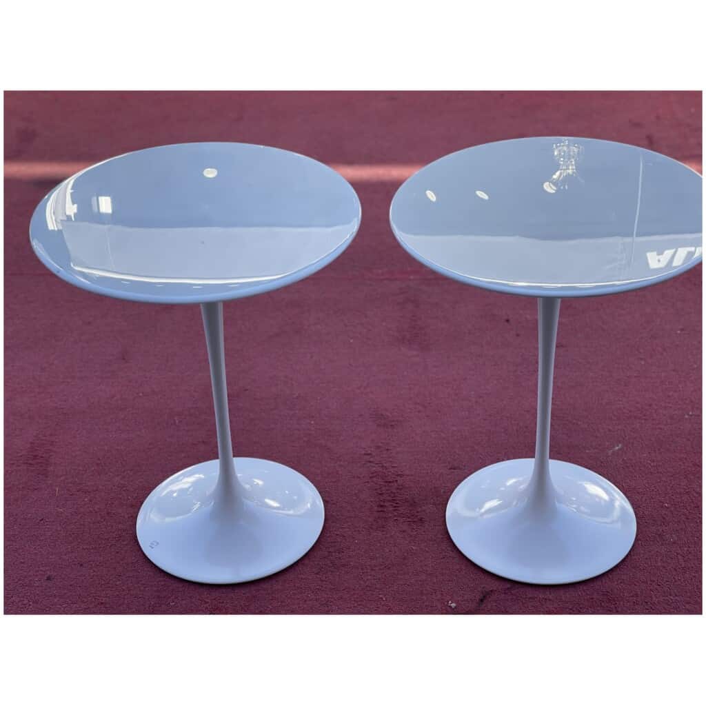 Knoll & eero saarinen – Table d’appoint Saarinen Tulip 13
