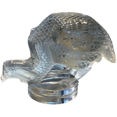 Rene lalique “Guinea fowl” mascot