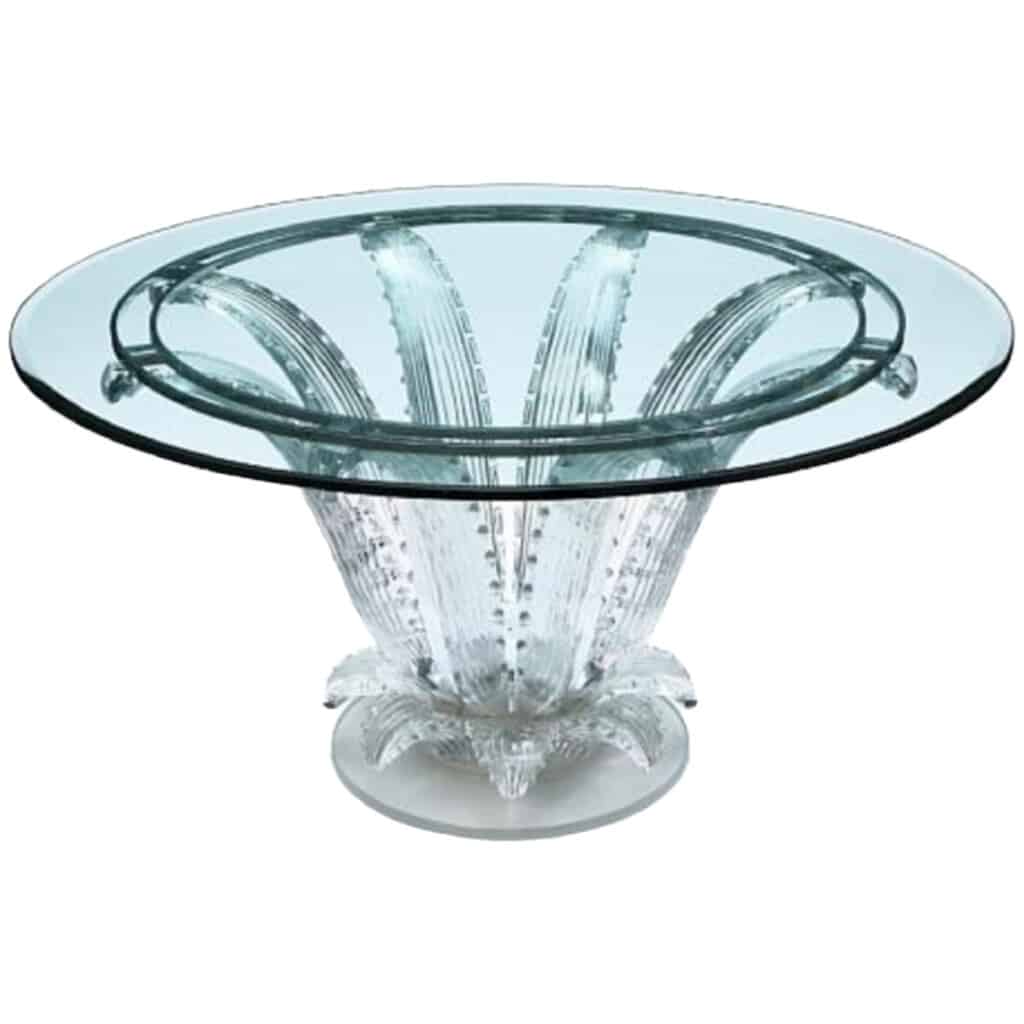 Cristal Lalique Table « CACTUS » 3