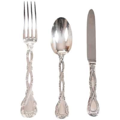 Tétard: 146-piece Sterling Silver Cutlery Set