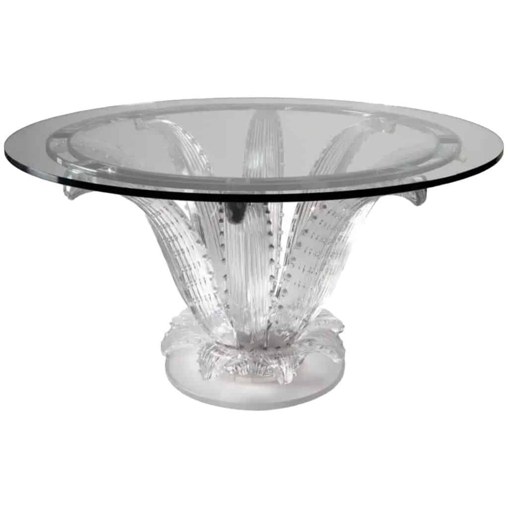 Cristal Lalique Table « CACTUS » 5