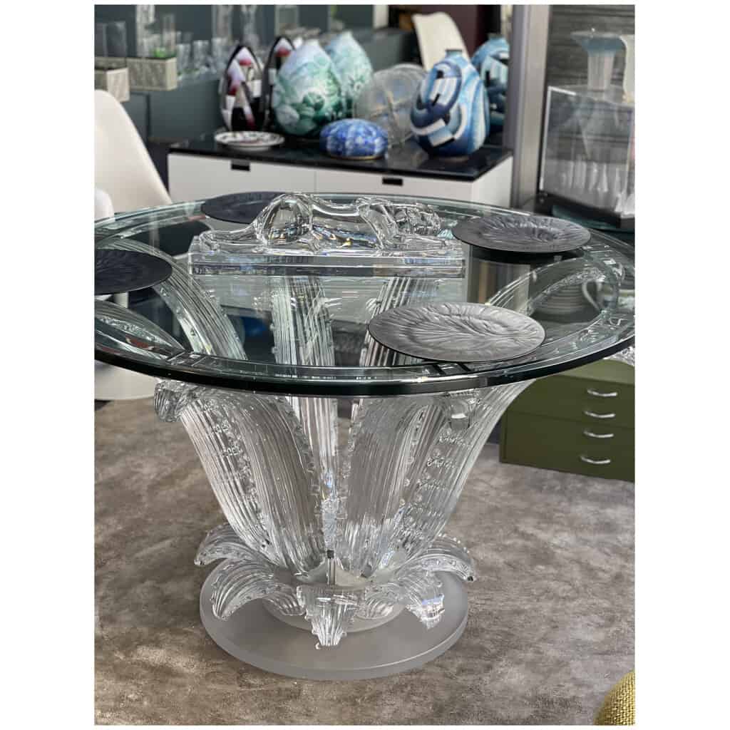 Cristal Lalique Table « CACTUS » 7