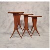 Suite de Tables Gigognes de Raphaël Raffel – Merisier – Ca 1955 22