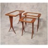 Suite de Tables Gigognes de Raphaël Raffel – Merisier – Ca 1955 17