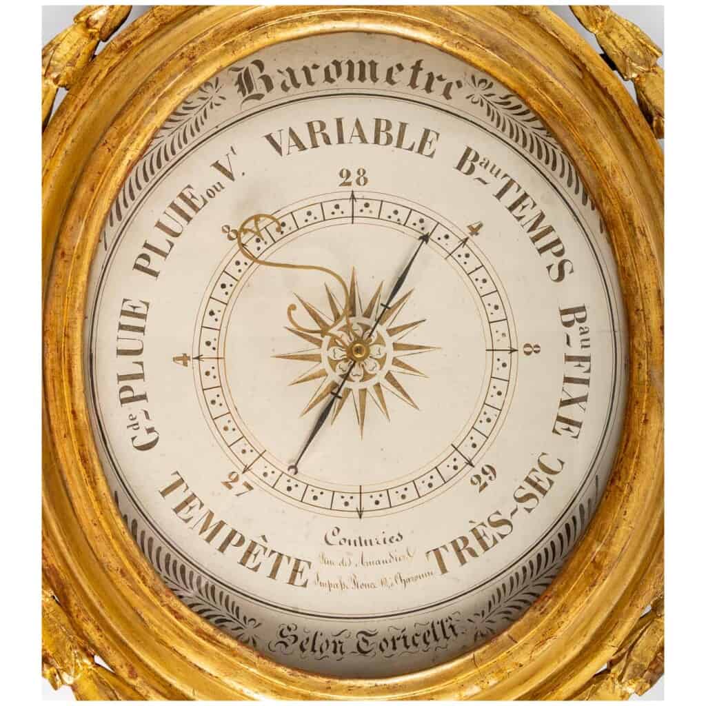 Louis period barometer XVI (1774 – 1793). 5