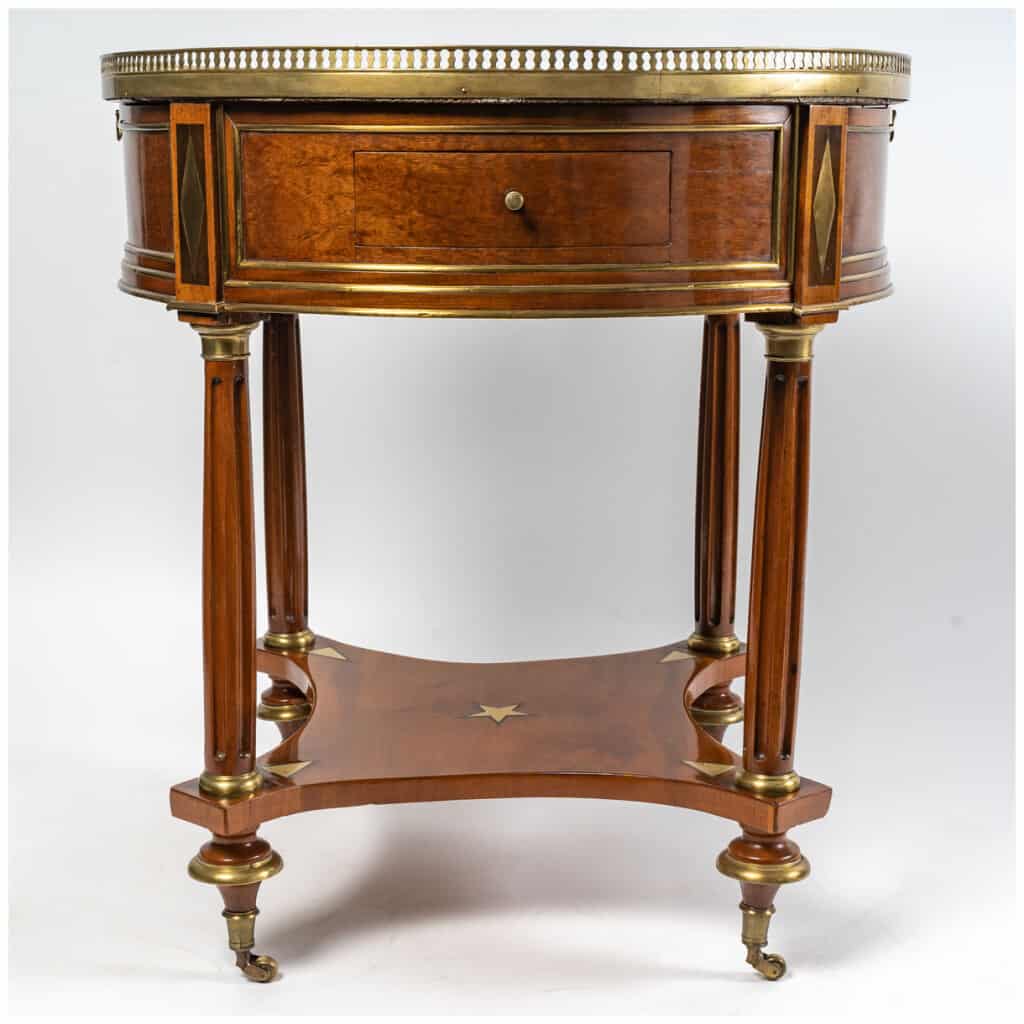 Table bouillotte d’époque Directoire (1795 – 1799). 6