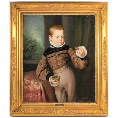 Portrait of a young boy. Edward Dubufe 3