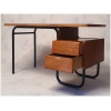 Desk By Robert Charroy For Mobilor - Cité Universitaire Jean Zay d'Antony - Oak - Ca 1955 12