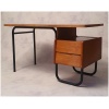 Desk By Robert Charroy For Mobilor - Cité Universitaire Jean Zay d'Antony - Oak - Ca 1955 11