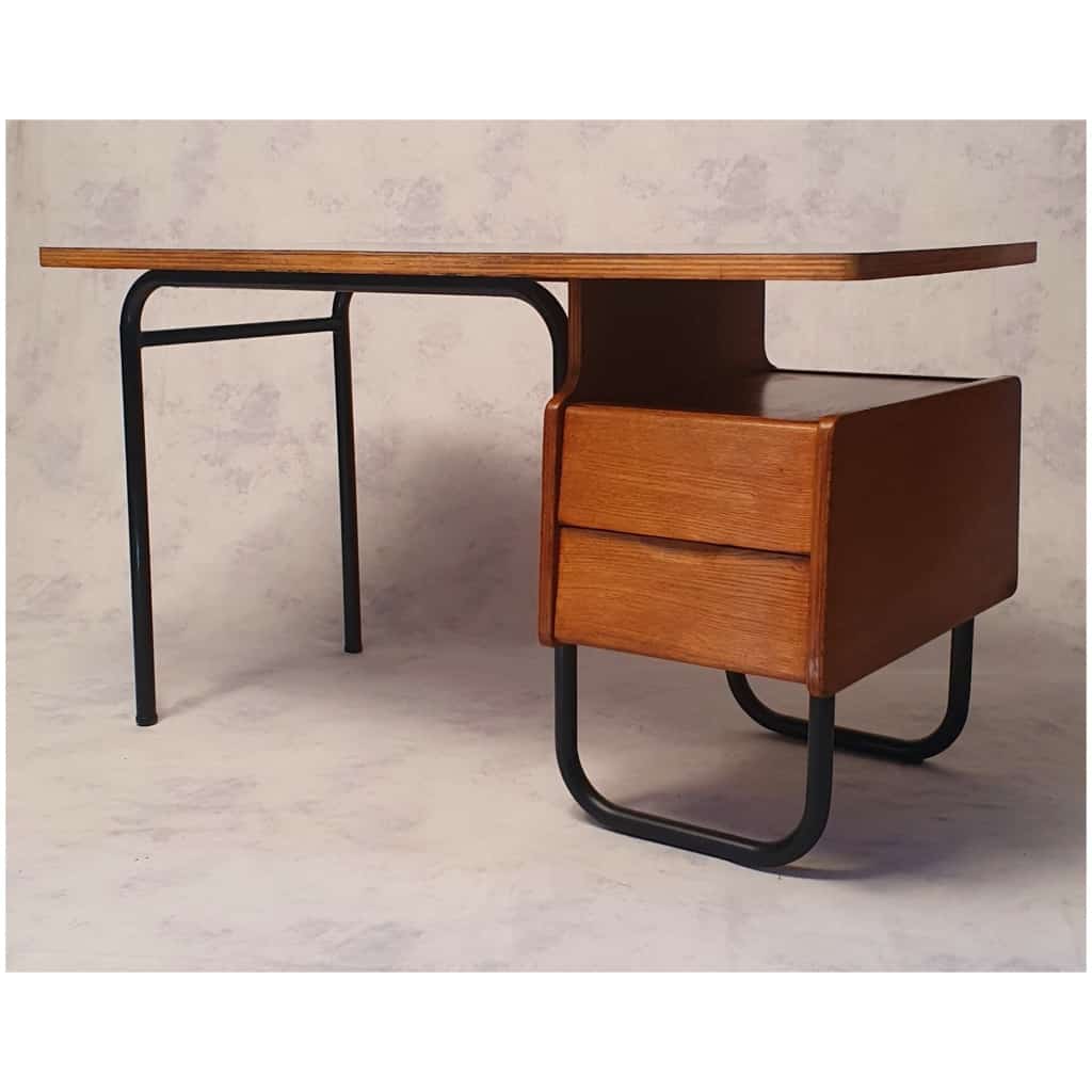 Bureau De Robert Charroy Pour Mobilor – Cité Universitaire Jean Zay d’Antony – Chêne – Ca 1955 3