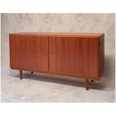 Enfilade Scandinave De Carlo Jensen Pour Hundevad & Co – Teck – Ca 1960