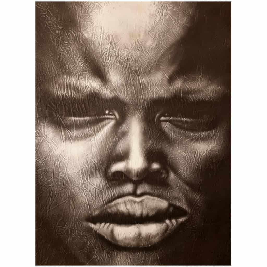 Portrait de Philippe Vignal – Technique Mixte sur Toile – 2011 4