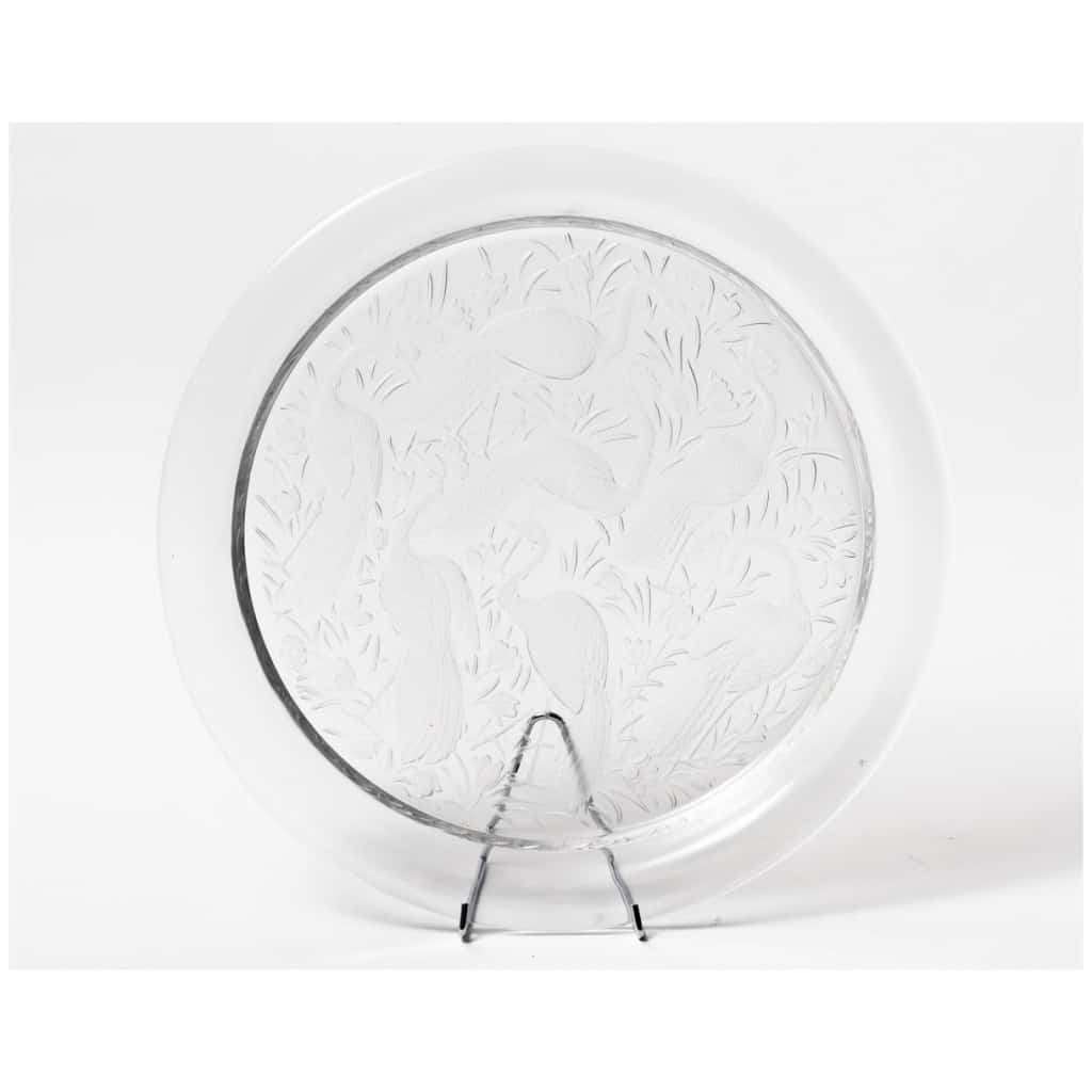 Lalique France : Plateau rond « NIGERIA » 4