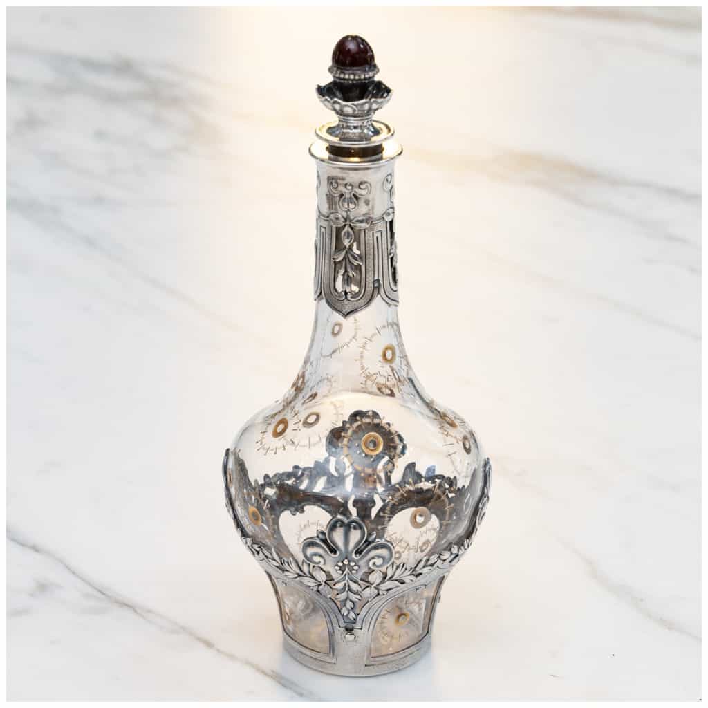 Lucien BONVALLET and CARDEILHAC: Silver liquor service 7