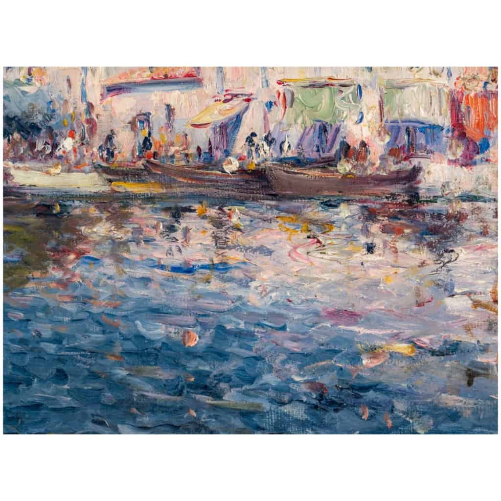 Emile Godchaux (1860-1938). Le Port De Martigue. 6