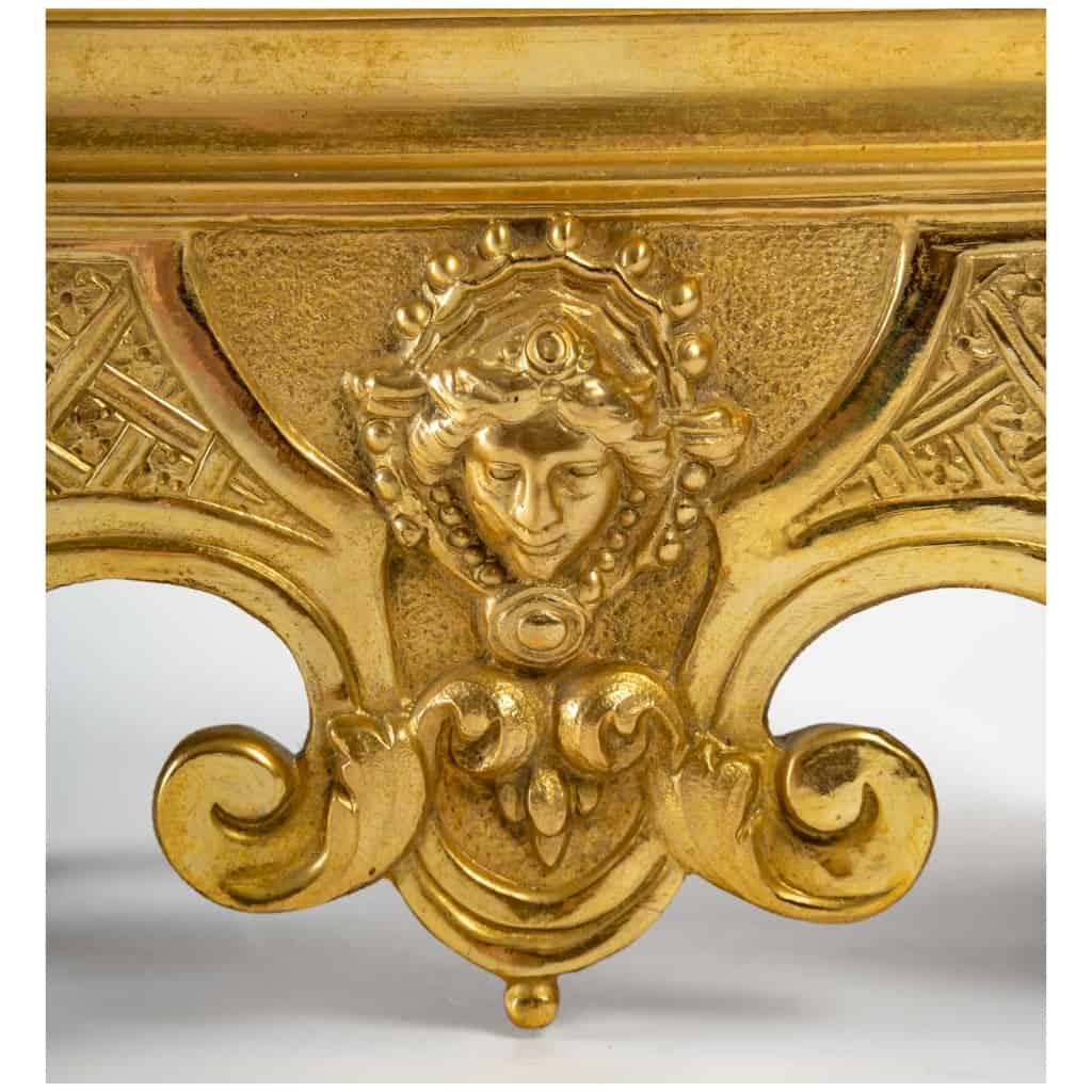 Pair Of Regency Style Andirons. XIXth 8